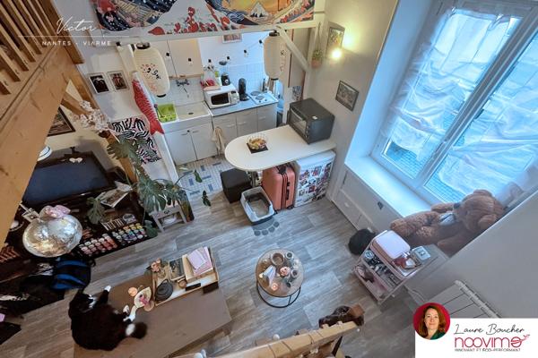 Quartier Viarme - Studio 18 m² avec mezzanine, cave et grenier