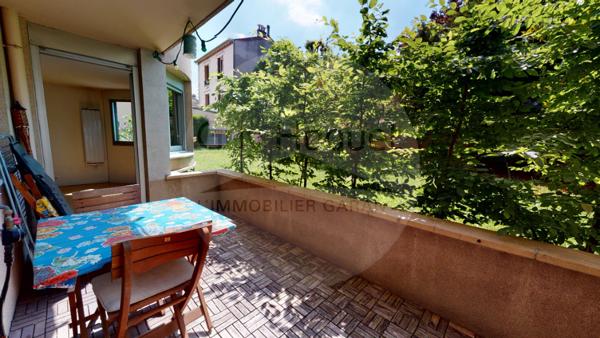 Appartement 2 pièces - Terrasse - Rez-de-jardin