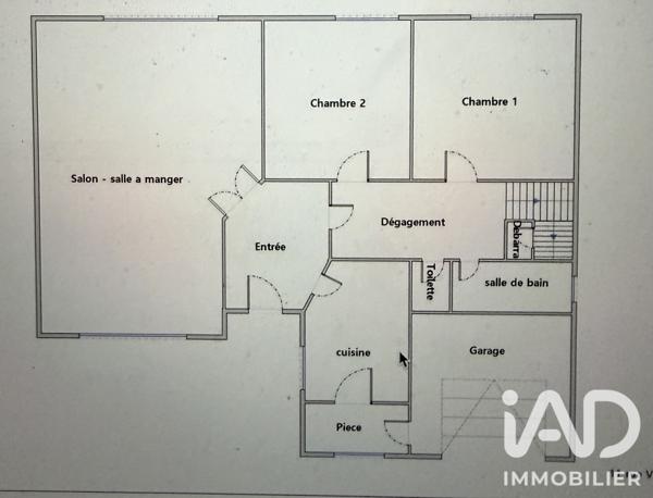 Maison à vendre 3 pièces 104 m² Beaumont-sur-Oise