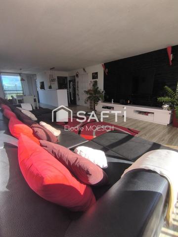 Magnifique T4 avec salon traversant et sa vue mer !