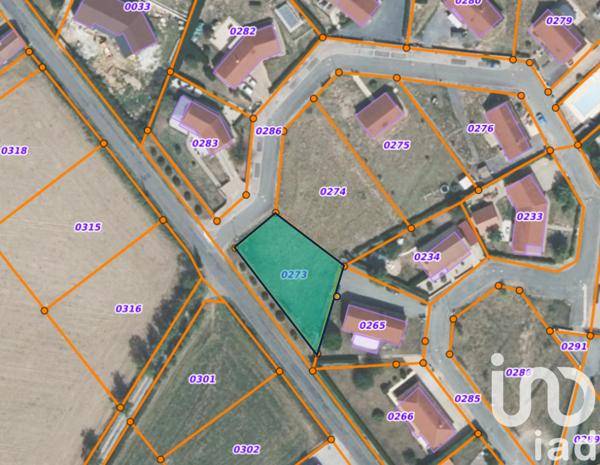 Terrain à vendre 659 m² Neuvy-Grandchamp