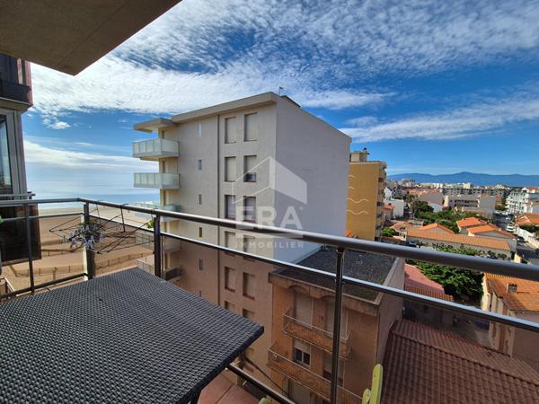 Appartement 2 pièces avec vue mer et montagne à Canet-en-Roussillon