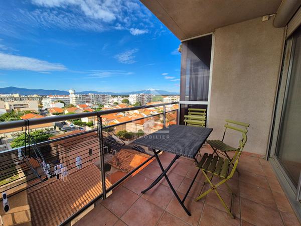 Appartement 2 pièces avec vue mer et montagne à Canet-en-Roussillon