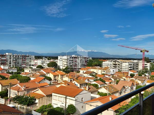 Appartement 2 pièces avec vue mer et montagne à Canet-en-Roussillon