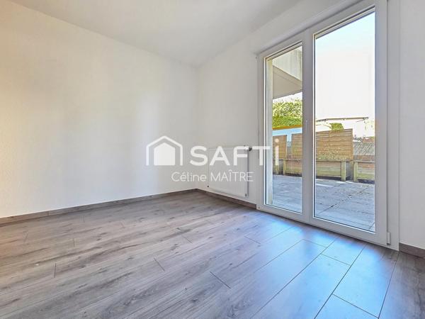 Grand T3 avec terrasse de plus de 30m² + cave