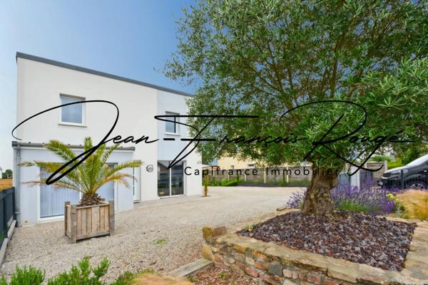 Saint-Germain sur Ay plage, maison contemporaine de 105 m² construite en 2021, avec vie de plain-pied !!!