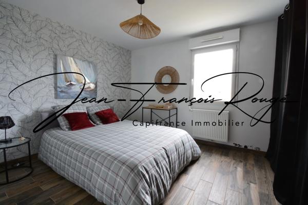 Saint-Germain sur Ay plage, maison contemporaine de 105 m² construite en 2021, avec vie de plain-pied !!!