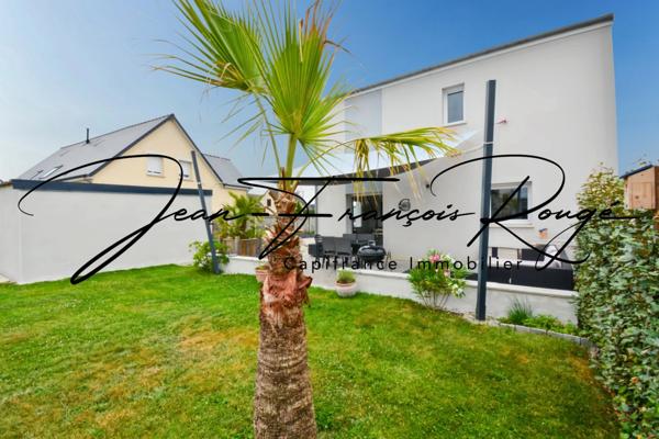 Saint-Germain sur Ay plage, maison contemporaine de 105 m² construite en 2021, avec vie de plain-pied !!!