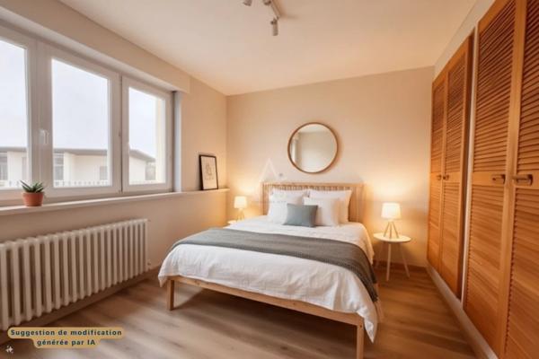 Appartement traversant  Dernier étage  Fort potentiel 