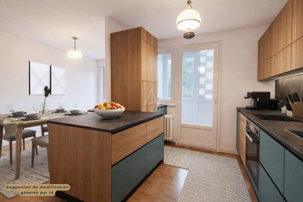 Appartement traversant  Dernier étage  Fort potentiel 