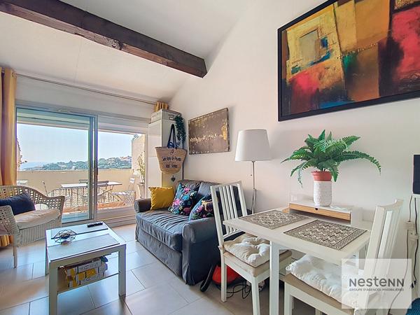 LES ISSAMBRES T3 VUE MER PLAGES  PARKING PISCINE