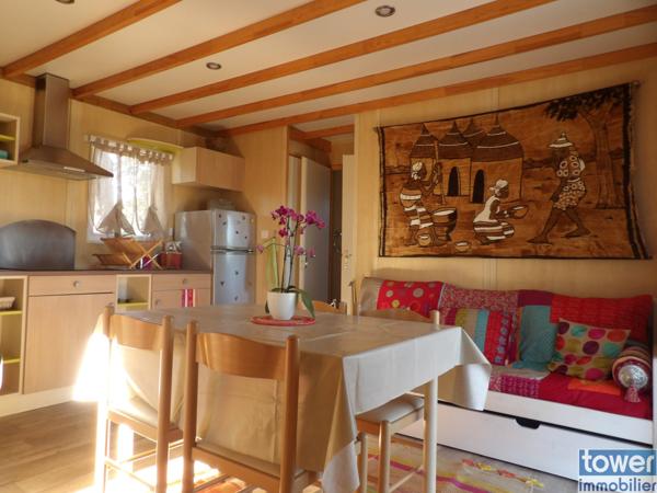 Chalet dans parc de Loisirs ouvert à l'année