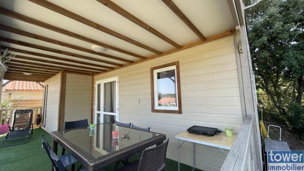 Chalet dans parc de Loisirs ouvert à l'année