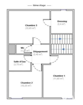 Appartement à vendre 4 pièces 84 m² Marseille 3