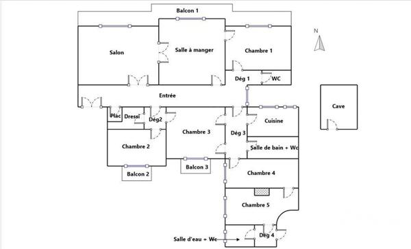 Appartement à vendre 7 pièces 150 m² Paris 7