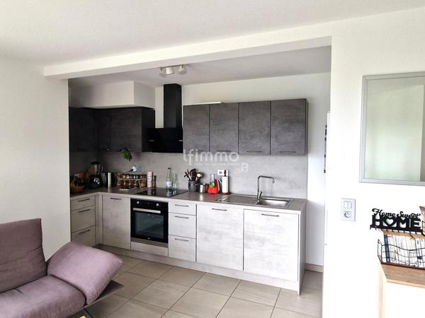 Rives de la Thur – Appartement récent avec terrasse et vue montagnes