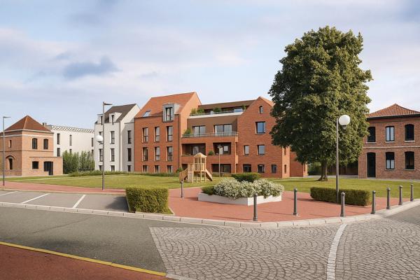 Charmant T2 avec balcon et stationnement – Mouvaux secteur prisé