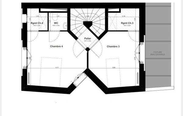 Vente Maison 5P avec jardin + terrasse - 2 PK neuf Versailles   