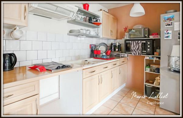 Immeuble de Rapport à vendre PUISEAUX (45), 2 Studios, 2 F2, Garages indépendants