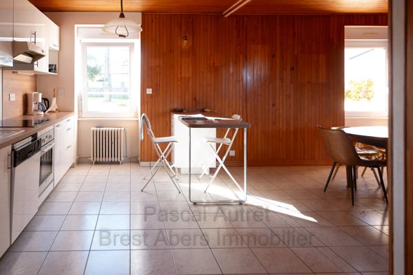 A vendre Ploudalmézeau maison de ville de 80m²