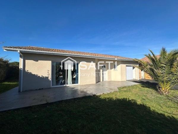 Maison à vendre, 4 pièces + studio, garage, piscine, Gujan Mestras
