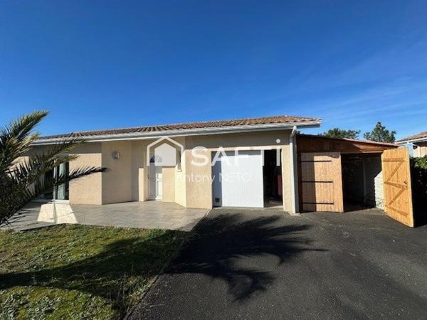 Maison à vendre, 4 pièces + studio, garage, piscine, Gujan Mestras