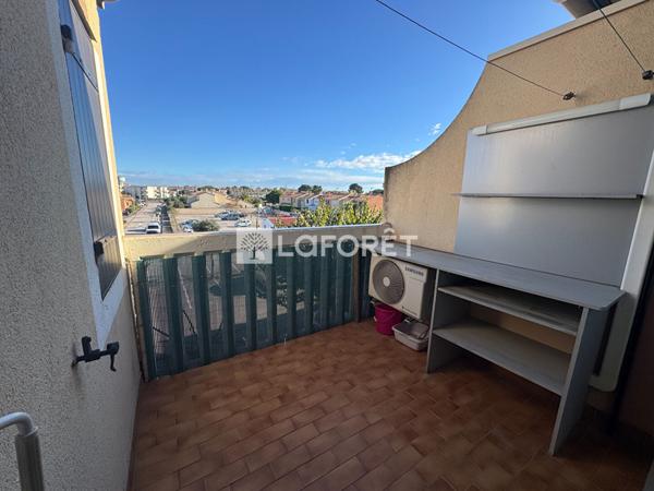 Location appartement près de CANET EN ROUSSILLON - 1 pièce(s) - 28 m² - 650 €/mois