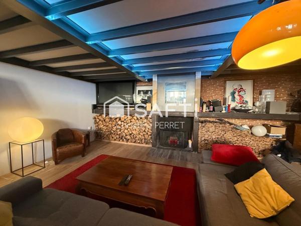 Magnifique loft  154 m2 type loft en plein cœur de Bordeaux avec grand garage