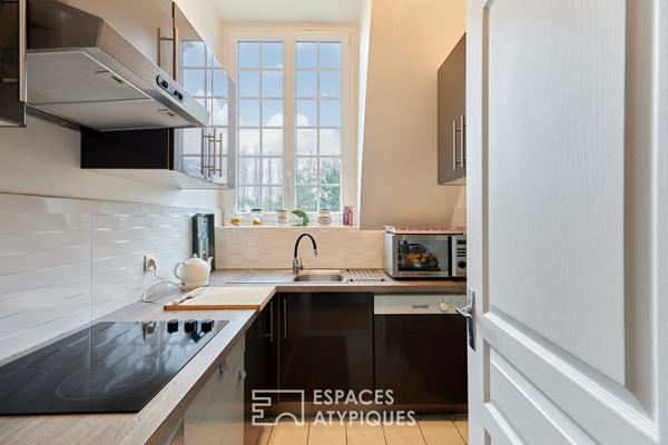 Appartement au coeur de l’annexe d’un château