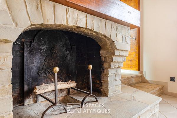 Ancien commerce hypercentre transformé en lieu de vie cocooning