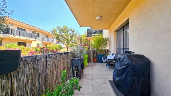 Propriano, Appartement  3 pièce(s) 59.24 m2 avec terrasse 34,6 m2 et parking en sous sol