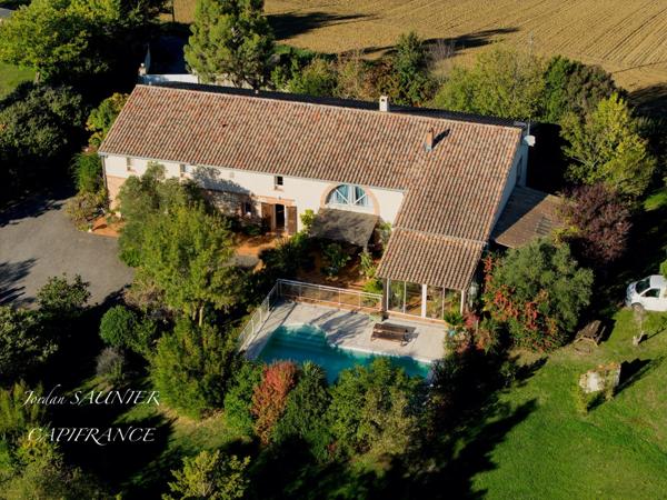Maison à vendre 8 pièces proche de VILLEFRANCHE DE LAURAGAIS (31)