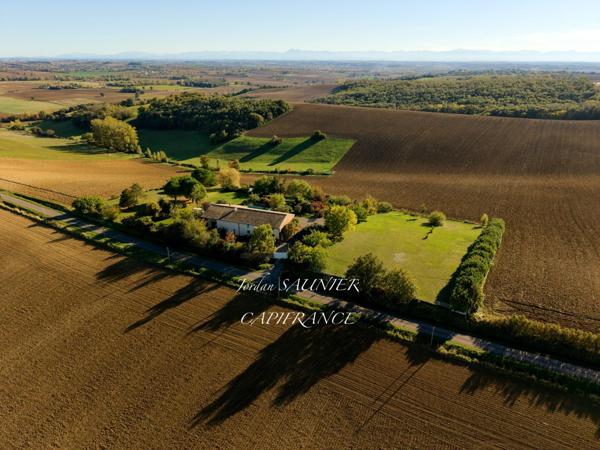 Maison à vendre 8 pièces proche de VILLEFRANCHE DE LAURAGAIS (31)