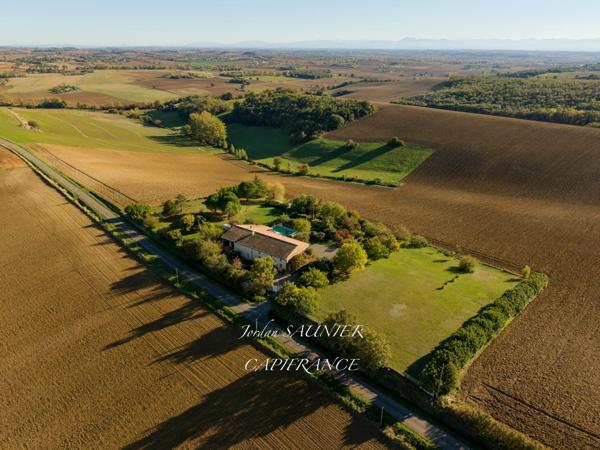 Maison à vendre 8 pièces proche de VILLEFRANCHE DE LAURAGAIS (31)
