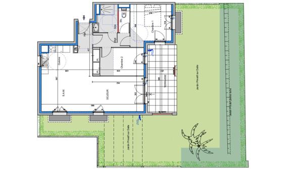 Appartement à vendre 3 pièces 72 m² Antibes