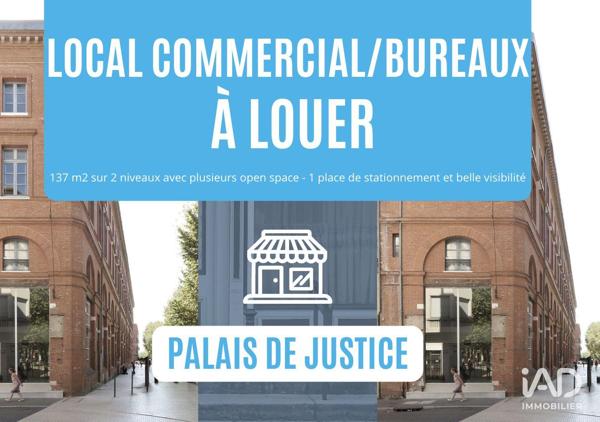 Location bureaux 137 m² Toulouse
