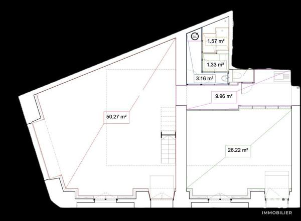 Location bureaux 137 m² Toulouse