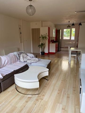 Grand F2 avec box et jardin