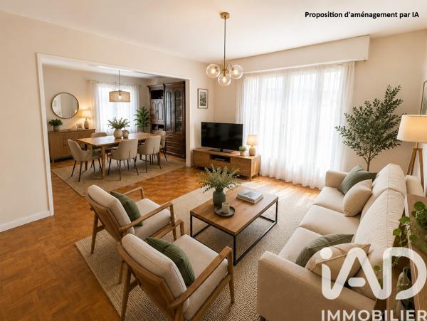 Appartement à vendre 3 pièces 76,86 m² Lagny-sur-Marne