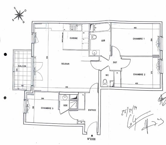 Appartement 4p 87m² Suresnes