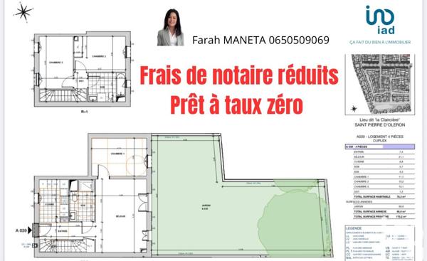Appartement à vendre 4 pièces 79 m² Saint-Pierre-d'Oléron