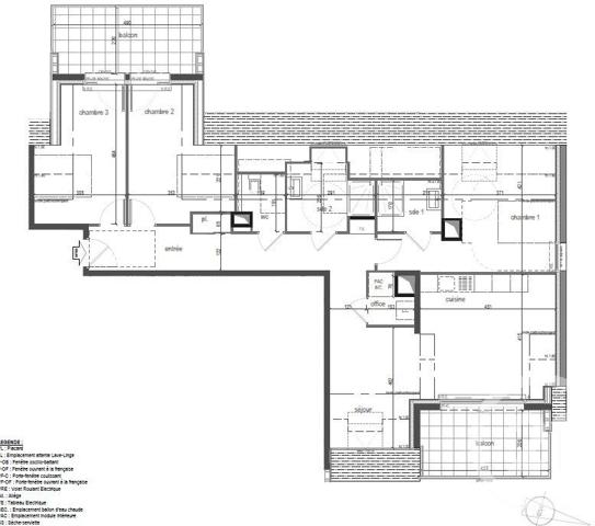 Appartement T4 à vendre  4 pièces - 95,07 m2 PENESTIN - 56