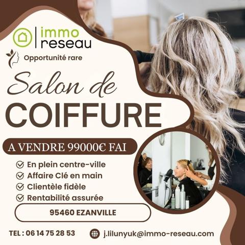 Salon de coiffure à EZANVILLE (95460)