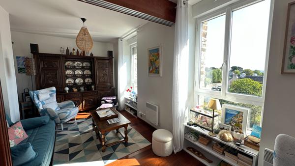 BEG MEIL Appartement T3 aperçu mer- Bourg et plage à pieds