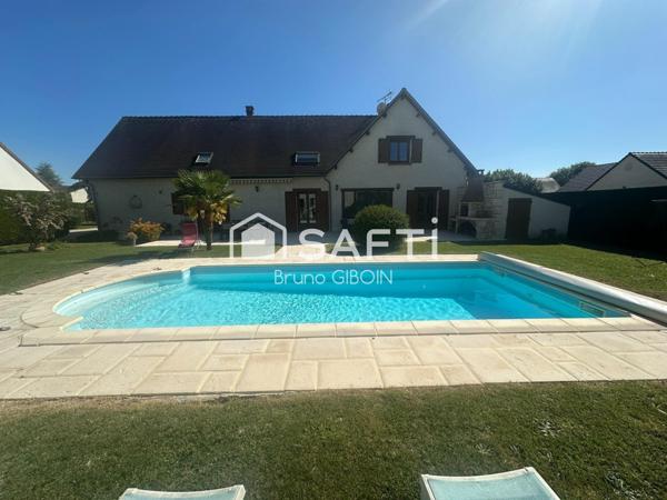 Maison 292 m², 8 pièces, 6 chambres, Piscine, Garage