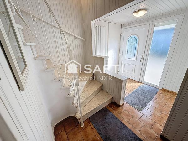 A Talange maison 100 m2, 3 chambres, jardin, garage, buanderie, grenier