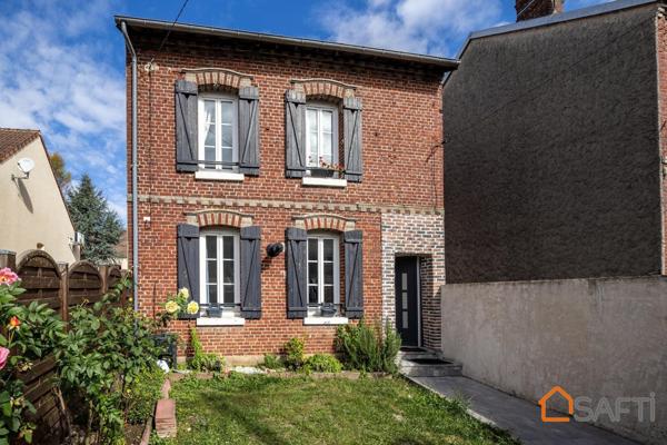 Maison individuelle, 4 pièces, 3 chambres en centre ville, proches commodités