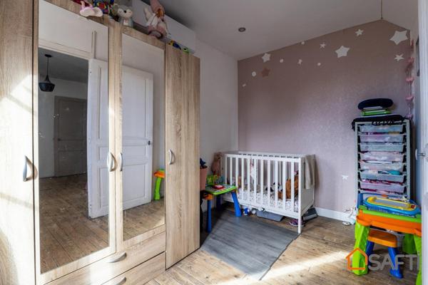 Maison individuelle, 4 pièces, 3 chambres en centre ville, proches commodités