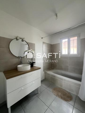 Maison de plein pied 4 chambres avec piscine poche du centre de CHATELLERAULT de 2021