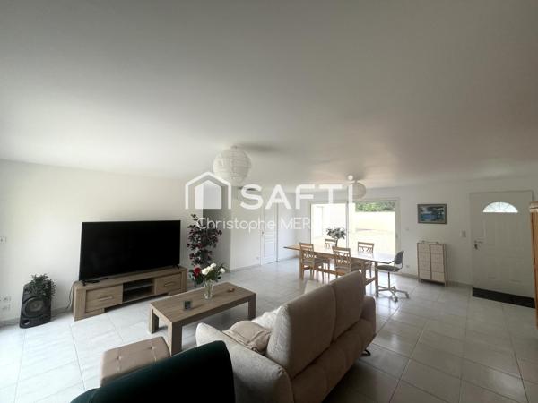 Maison de plein pied 4 chambres avec piscine poche du centre de CHATELLERAULT de 2021